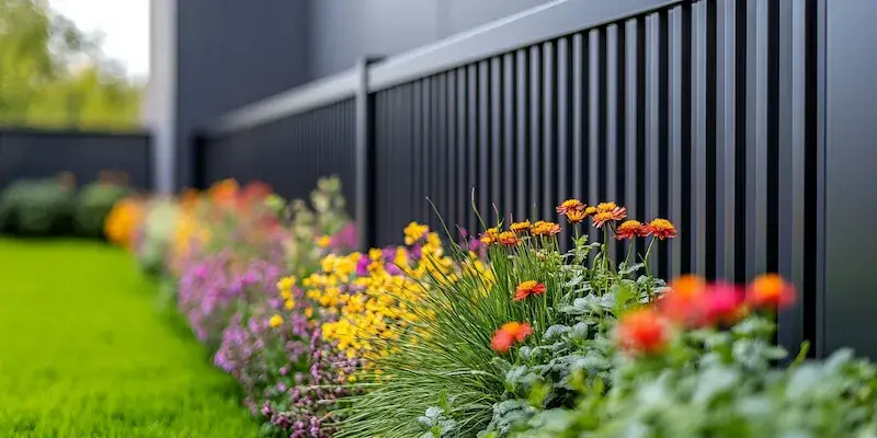 Metallzaun aus Polen